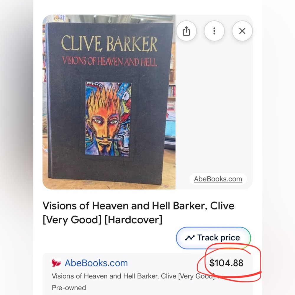 Clive Barker book - Picture 7 of 8